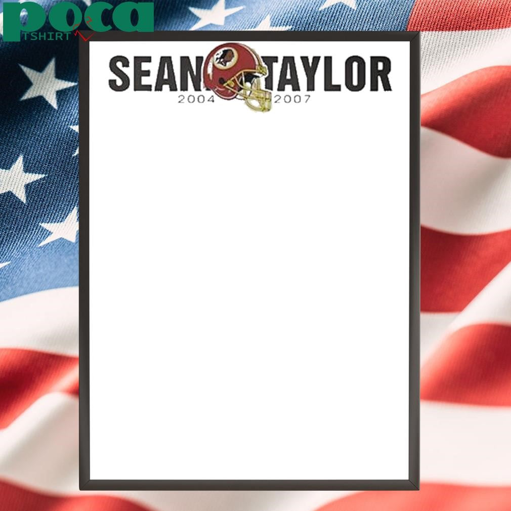 Authorized Sean Taylor 2004 2007 Washington Commanders Shirt