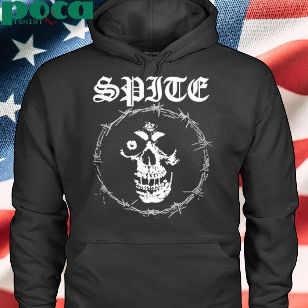 Authorized Spite Barbed Skull Pain Is A Place On Earth shirt