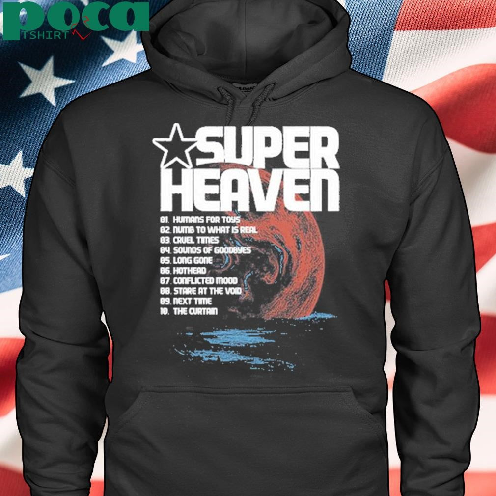 Authorized Superheaven Planet Ii Black shirt