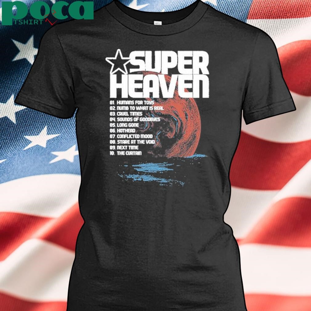 Authorized Superheaven Planet Ii Black shirt