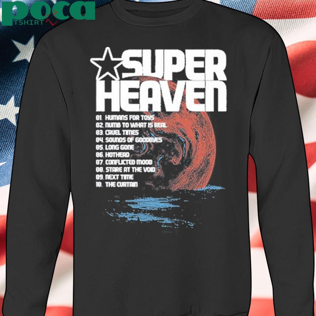 Authorized Superheaven Planet Ii Black shirt