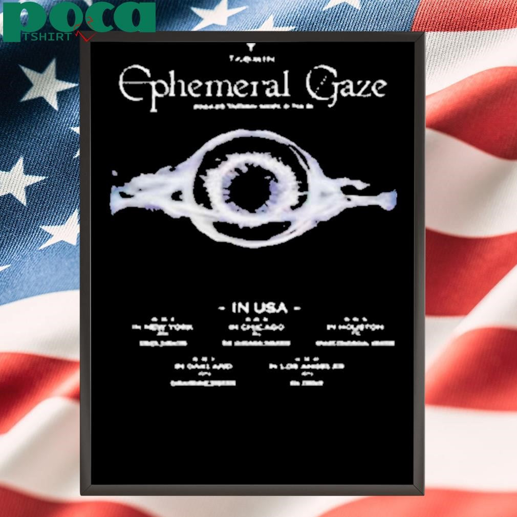 Authorized Taemin Ephemeral Gaze Tour 2025 T-Shirt