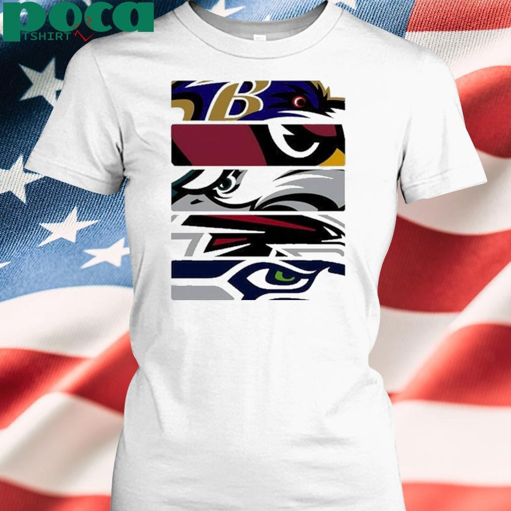 Authorized The Bird Gauntlet Logo Football Teams Shirt