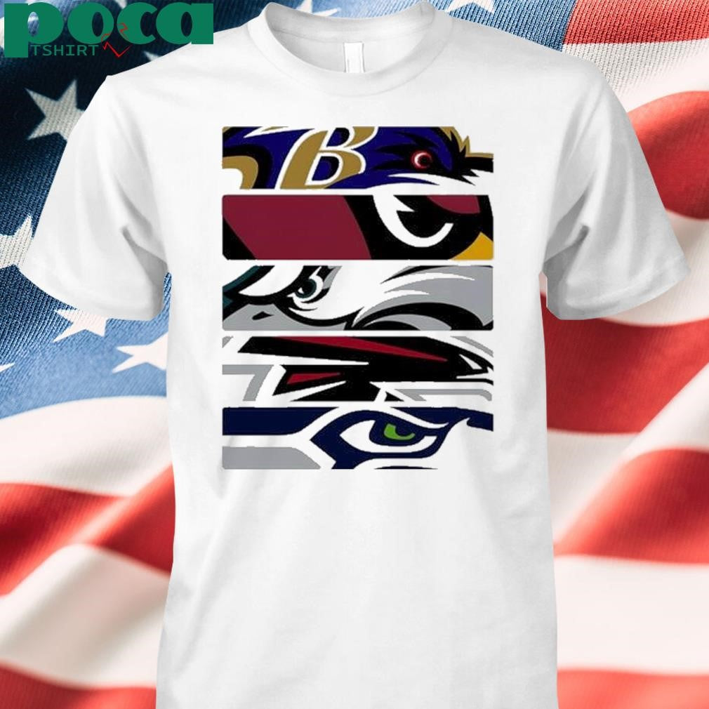 Authorized The Bird Gauntlet Logo Football Teams Shirt