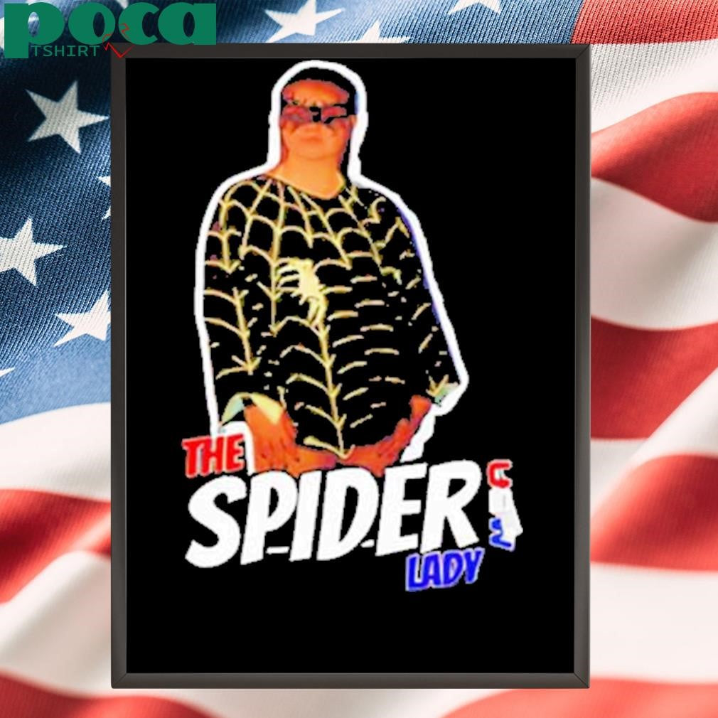 Authorized The Spider Lady USW United States Wrestling Shirt