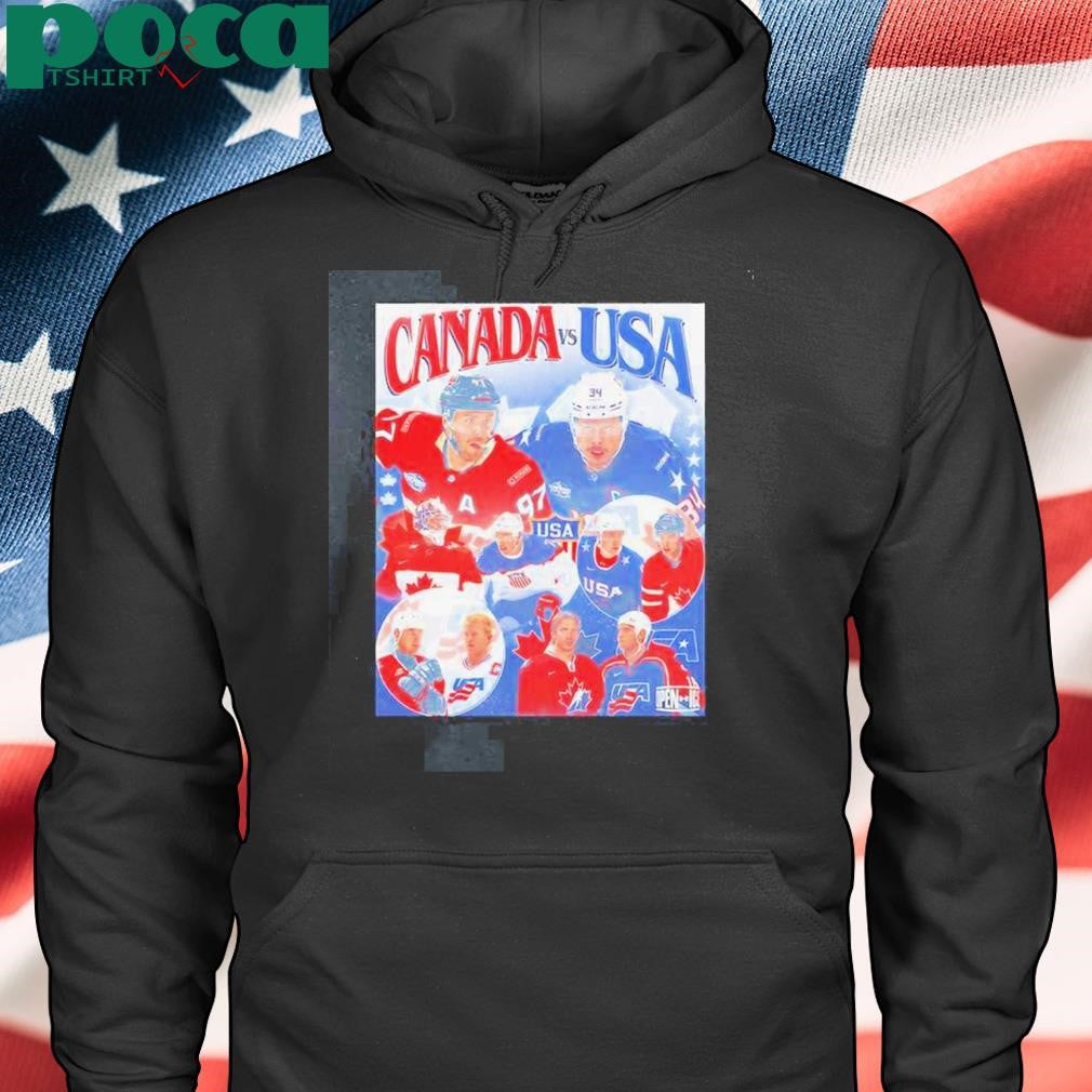 Authorized The United States And Canada Meet In Best On Best Hockey Shirtt
