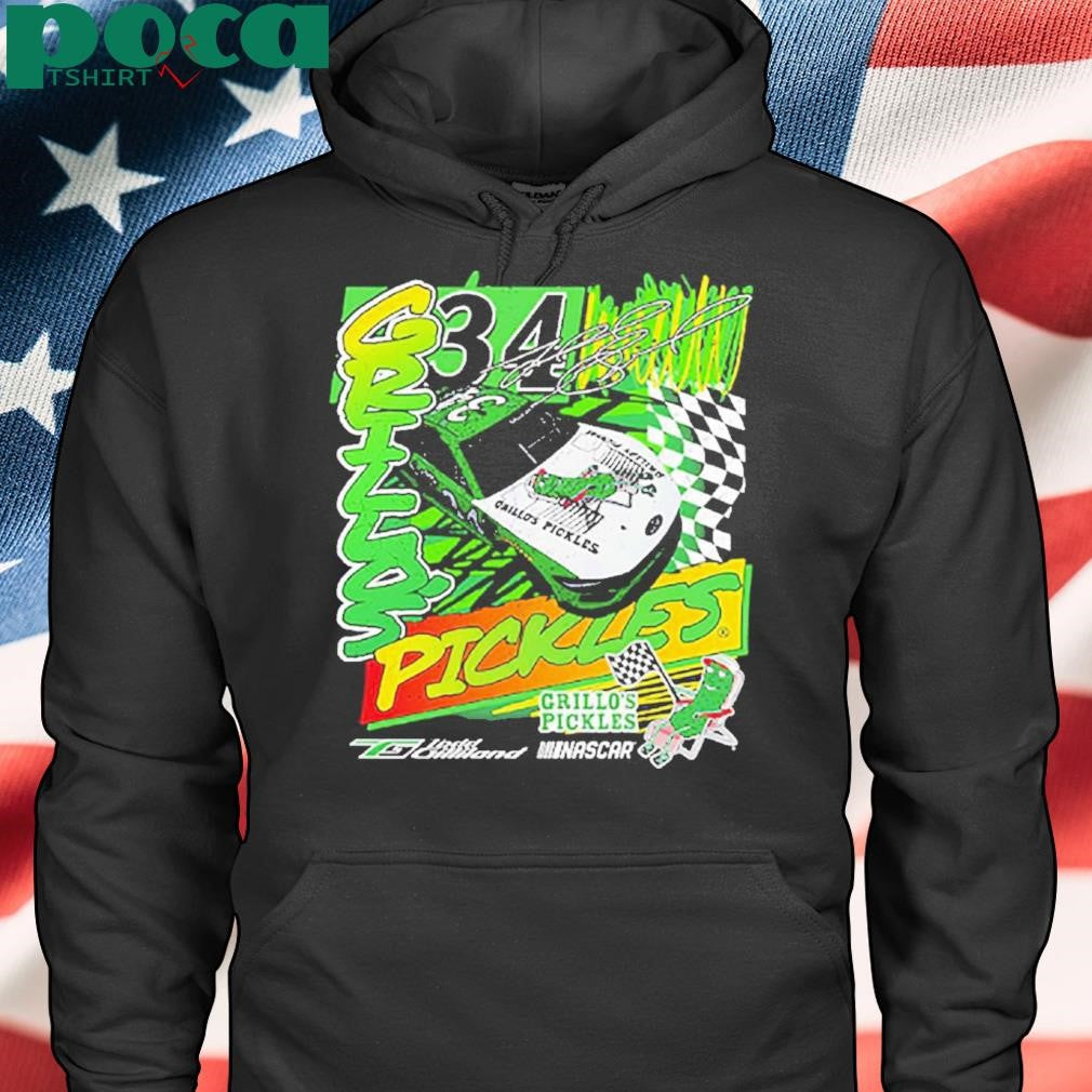 Authorized Todd Gilliland Front Row Motorsports Grillo’s Pickles Car T-shirt