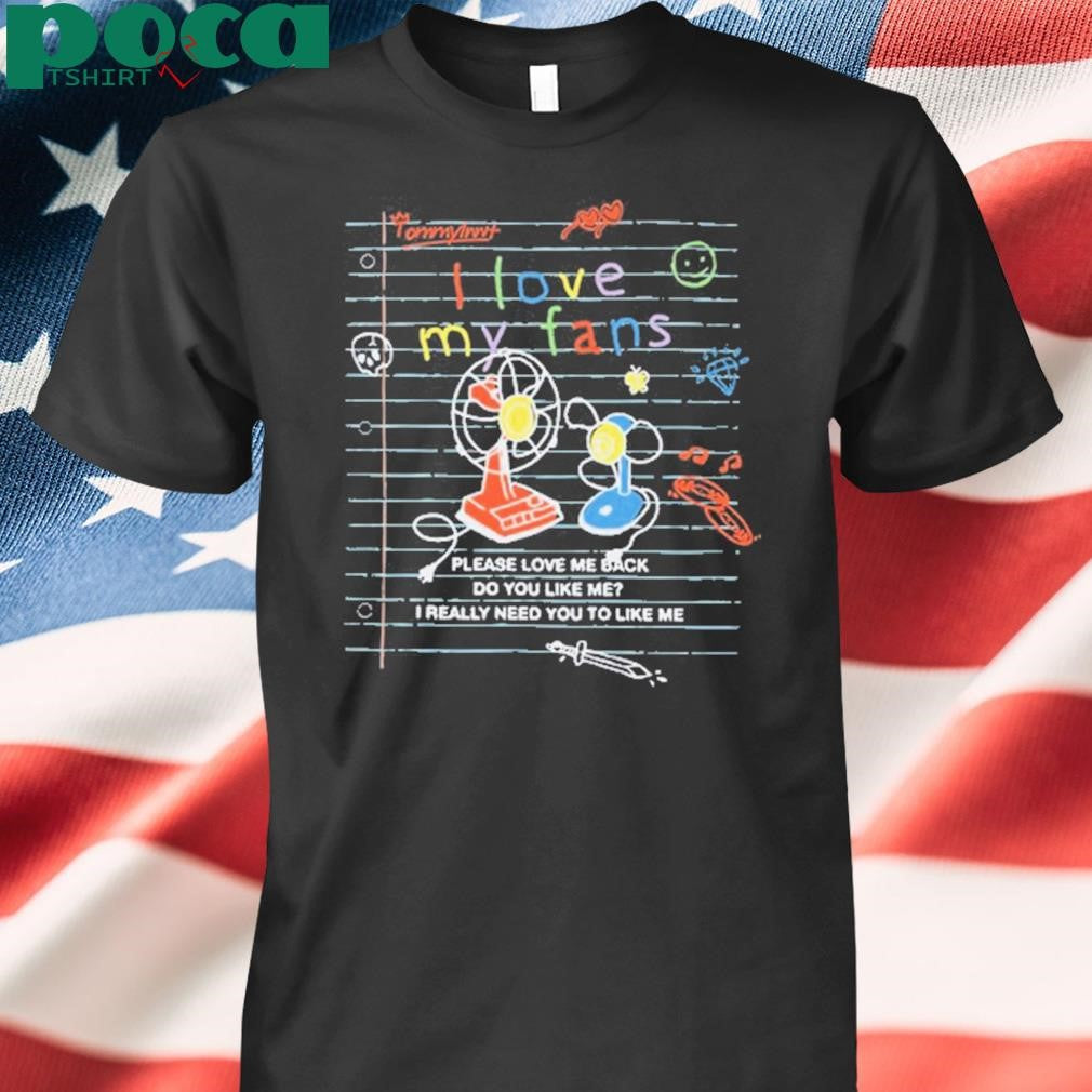 Authorized Tommyinnit I Love My Fans Shirt