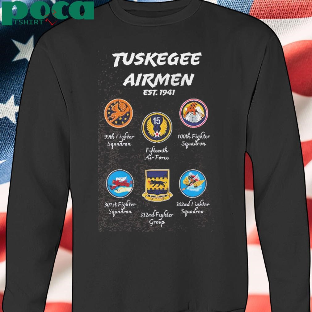 Authorized Tuskegee Airmen American Heroes Shirt