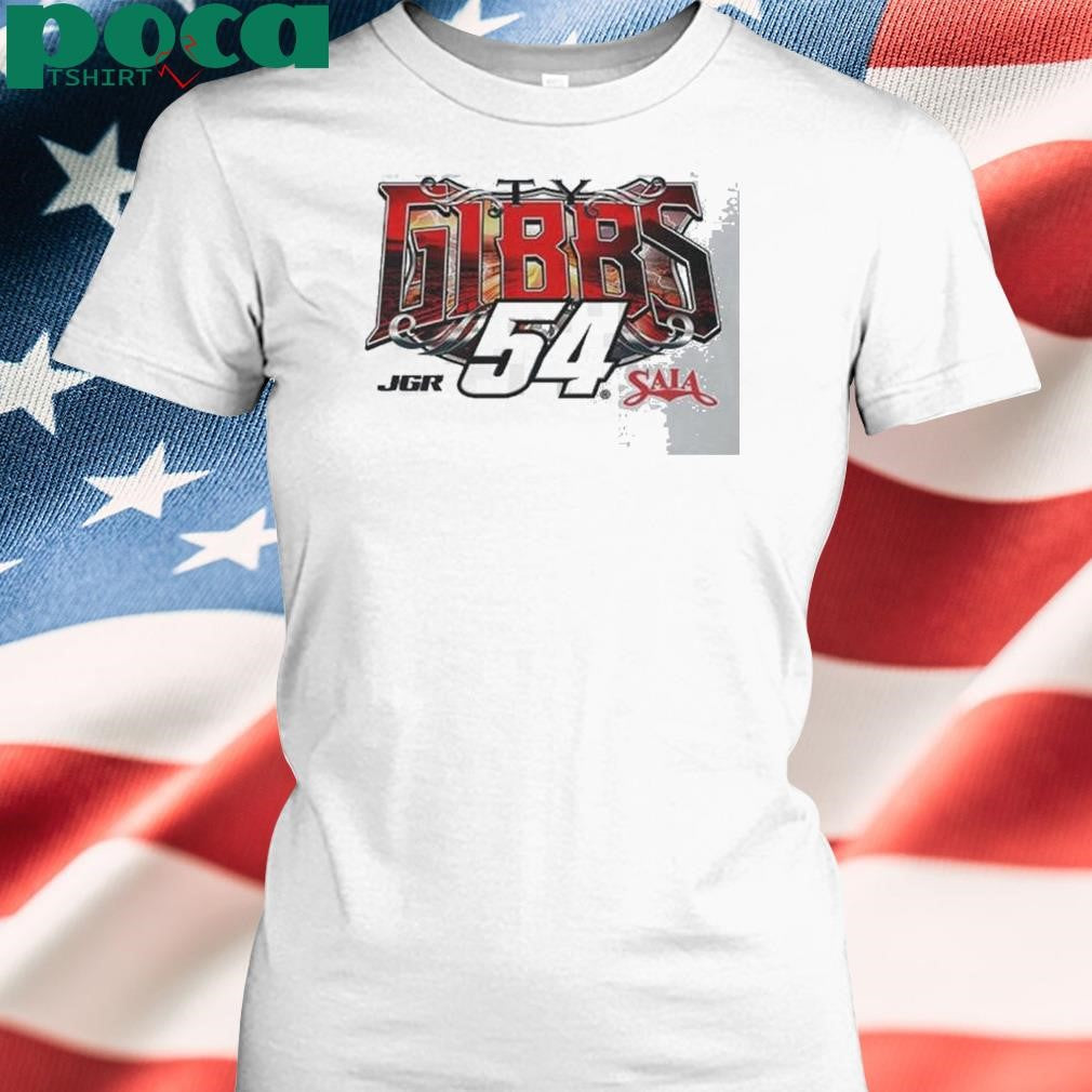 Authorized Ty Gibbs Joe Gibbs Racing Team Shirt