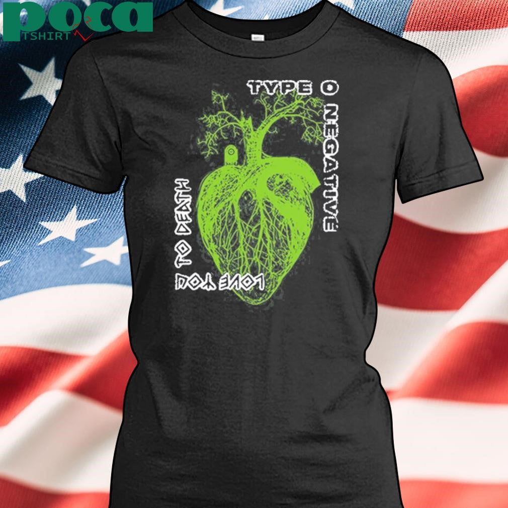 Authorized Type O Negative Heart You To Death Shirt