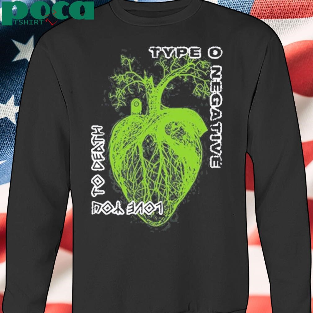 Authorized Type O Negative Heart You To Death Shirt
