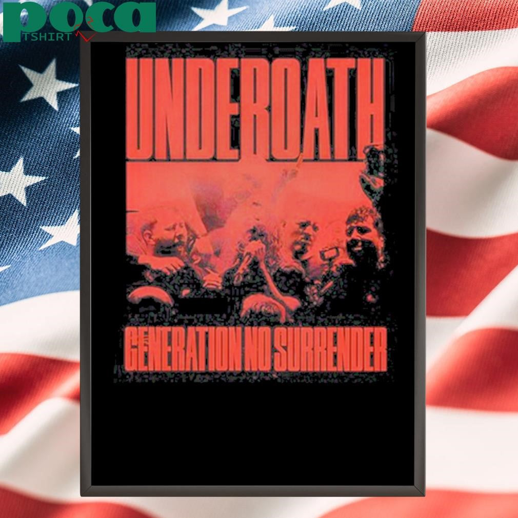 Authorized Underoathband Underoath Generation No Surrender shirt