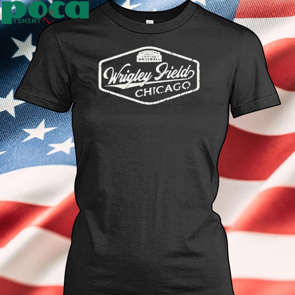 Authorized Vintage Wrigley Field 2025 Chicago Baseball T-Shirt