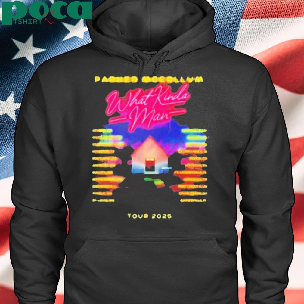 Authorized What Kinda Man Parker Mccollum Tour 2025 T-Shirt