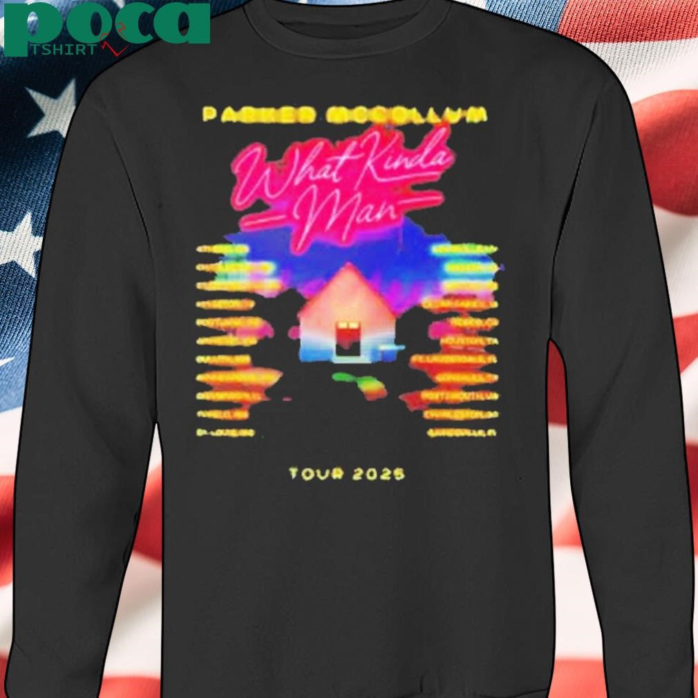 Authorized What Kinda Man Parker Mccollum Tour 2025 T-Shirt