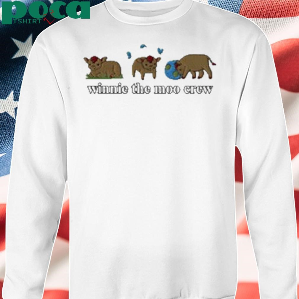 Authorized Winnie The Moo Crew Tee Shirt