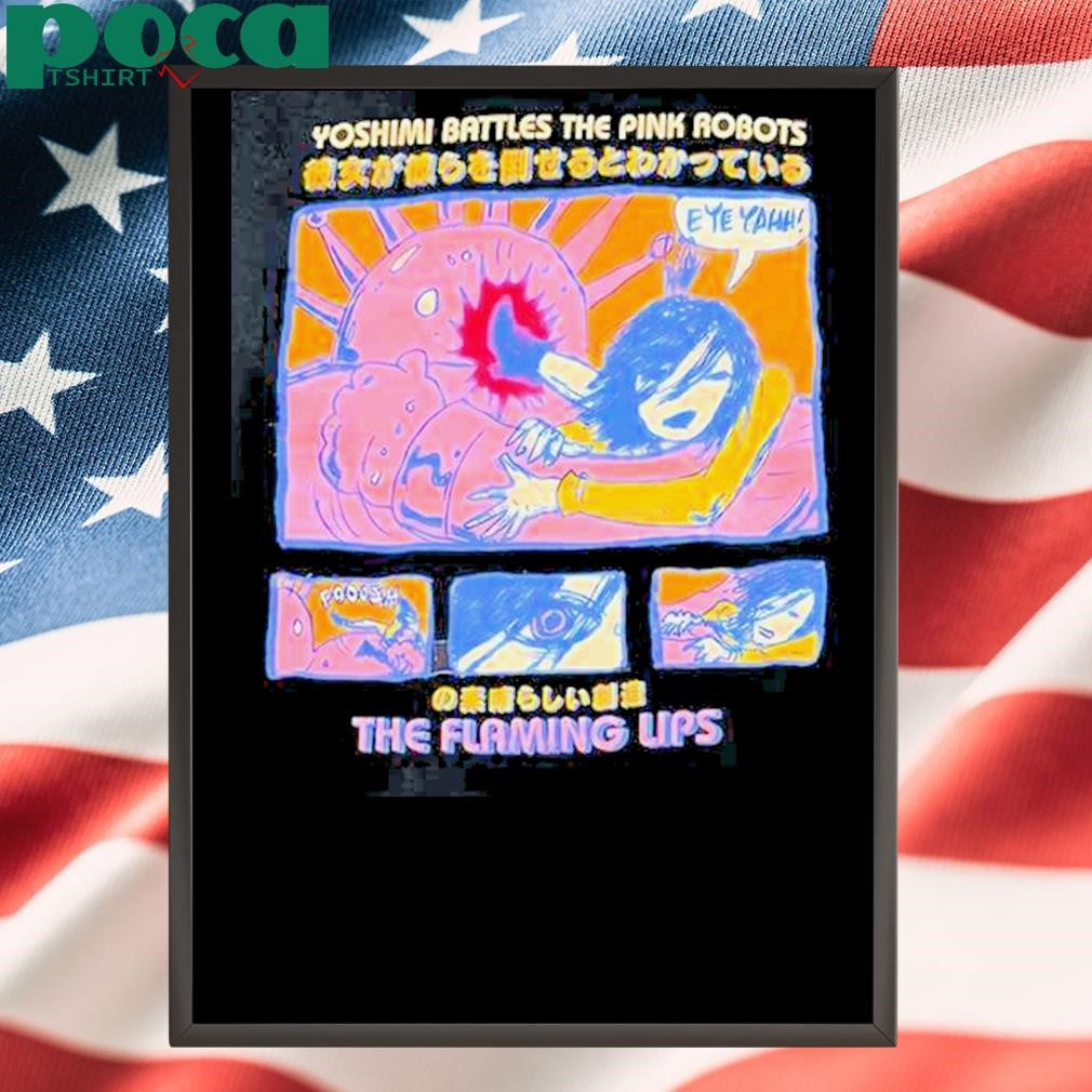Authorized Yoshimi Battles The Pink Robots The Flaming Lips Shirt