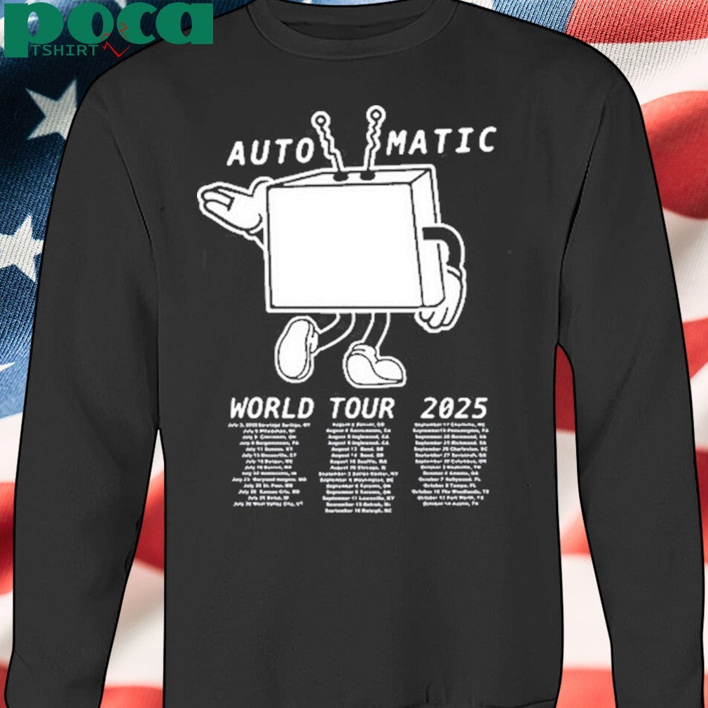 Automatic World Tour 2025 The Lumineers Shirt