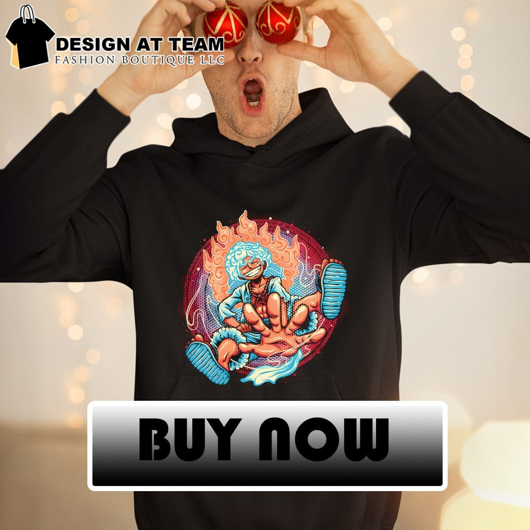 Awakened Pirate King Luffy’s Gear 5 transformation shirt