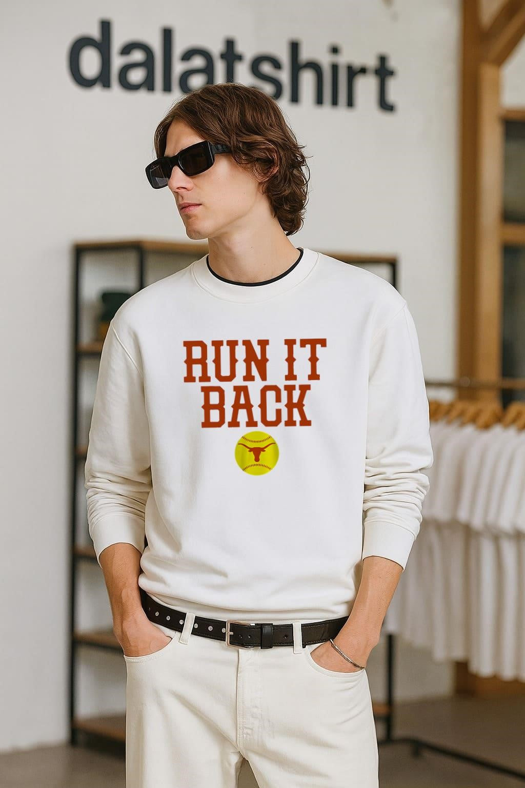 Awesome Run It Back Texas Softball shirt