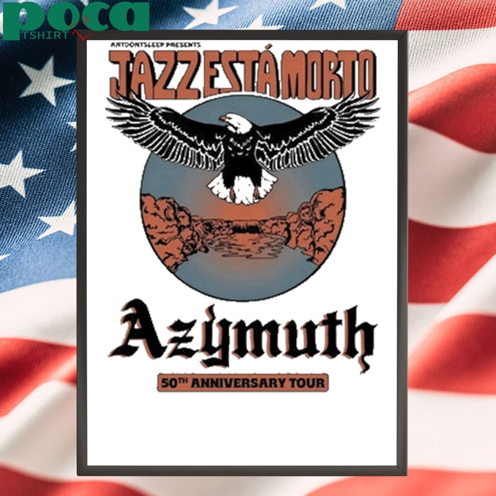 Azymuth 50th Anniversary Tour New Shirt