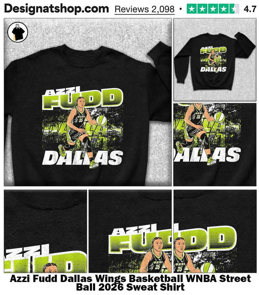 Azzi Fudd Dallas Wings Basketball WNBA Street Ball 2026 shirt