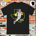Azzi Fudd Dallas Wings WNBA Dallas State Star Texas map 2026 signature shirt