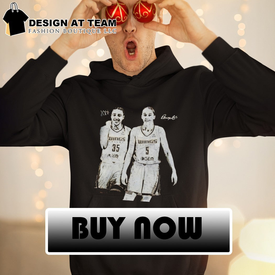 Azzi Fudd Paige Bueckers Basketball Vintage signature WNBA shirt