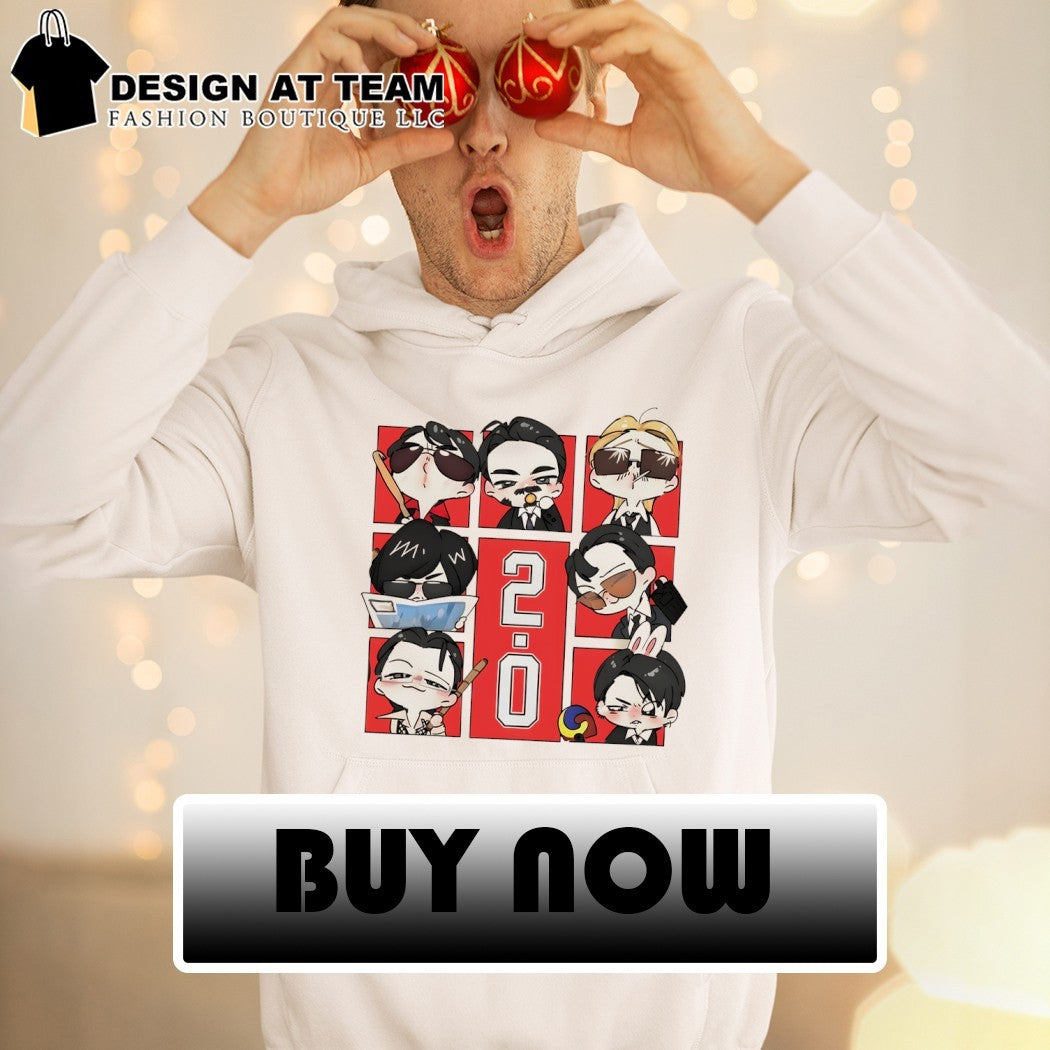 BTS 2.0 chibi Kpop Army Concert 2026 shirt