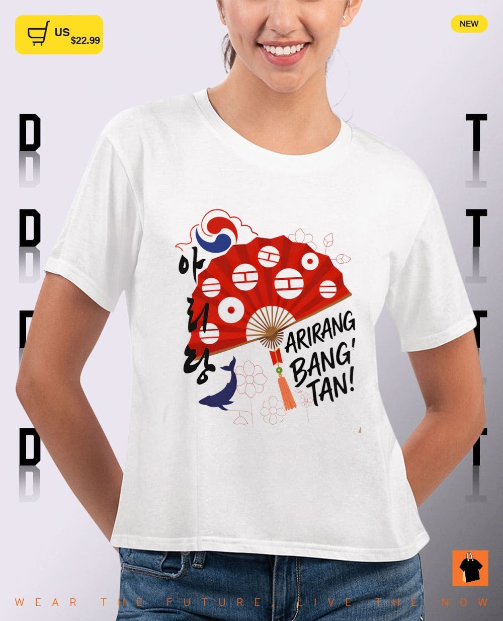 BTS Arirang Bangtan K-Pop Concert Apparel shirt