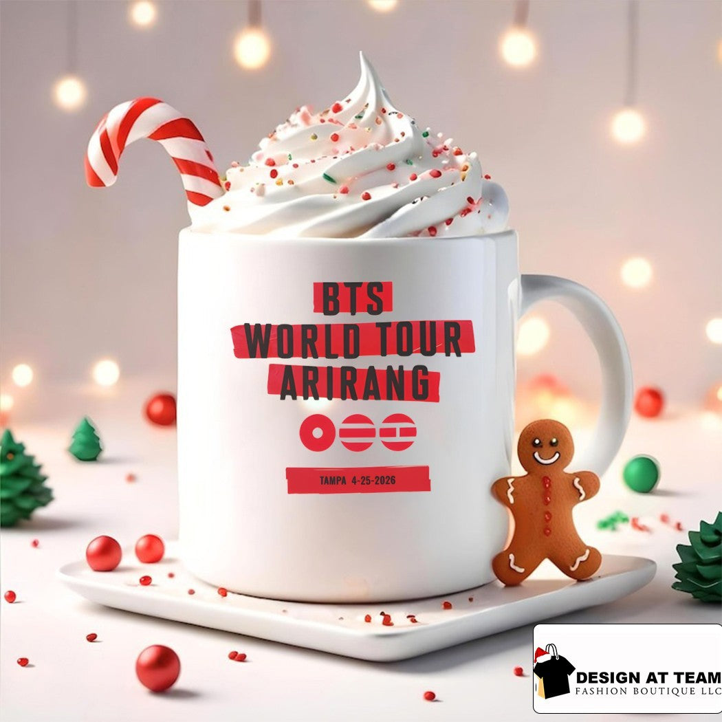 BTS Arirang World Tour 4 25 2026 Concert shirt