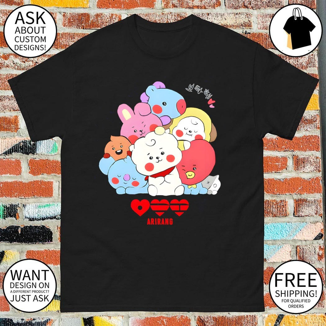 BTS Chibi World Tour Bangtan 2026 Concert shirt