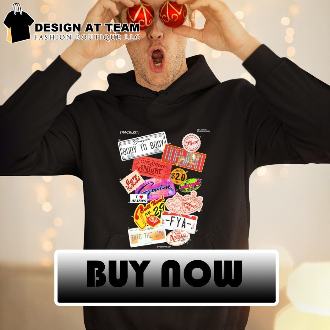 BTS Members Arirang Tour Concert 2026 Kpop Body to Body shirt