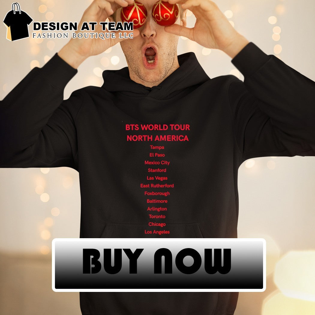 BTS Members Arirang Tour Concert 2026 North America Kpop shirt