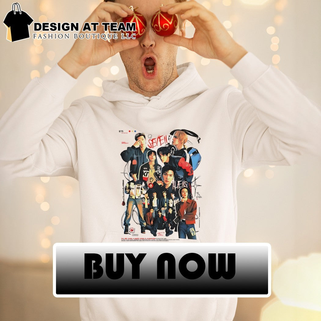 BTS Seven Alien graphic shirt