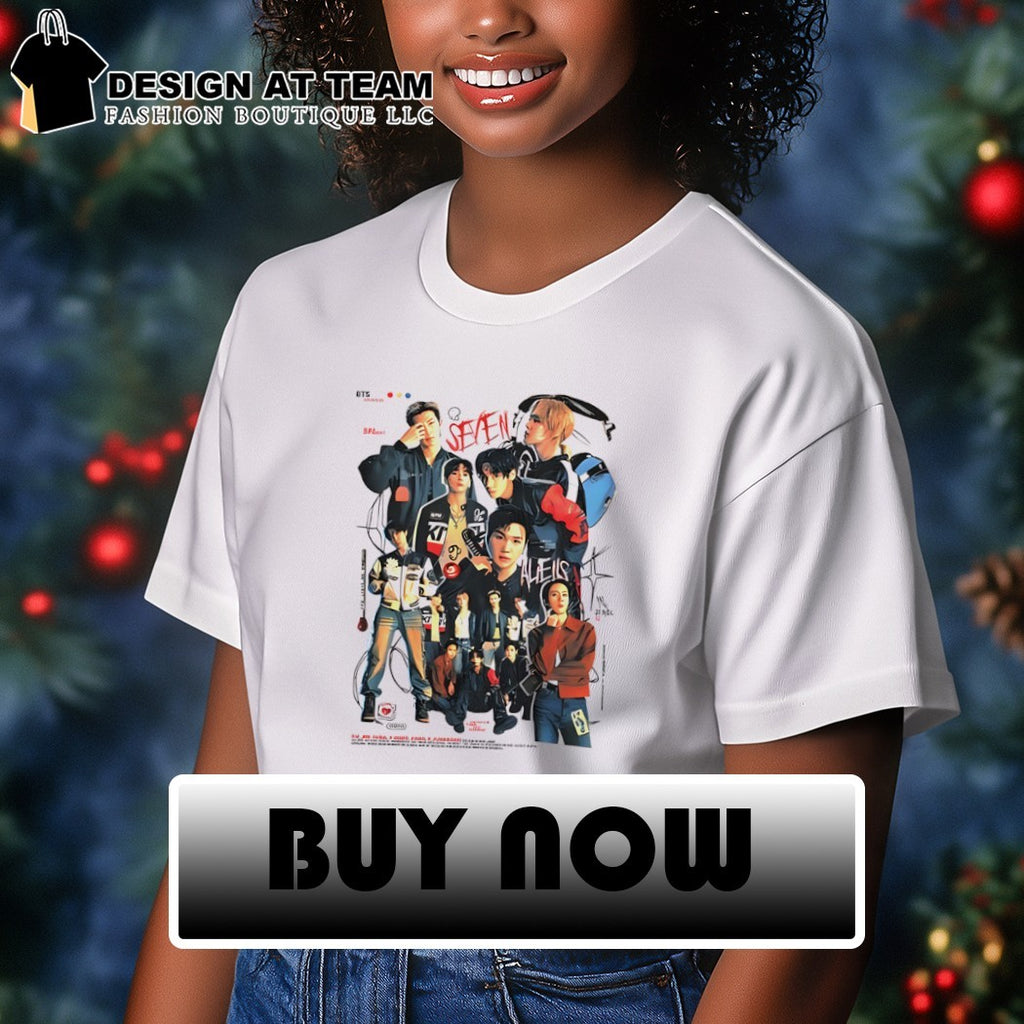 BTS Seven Alien graphic shirt