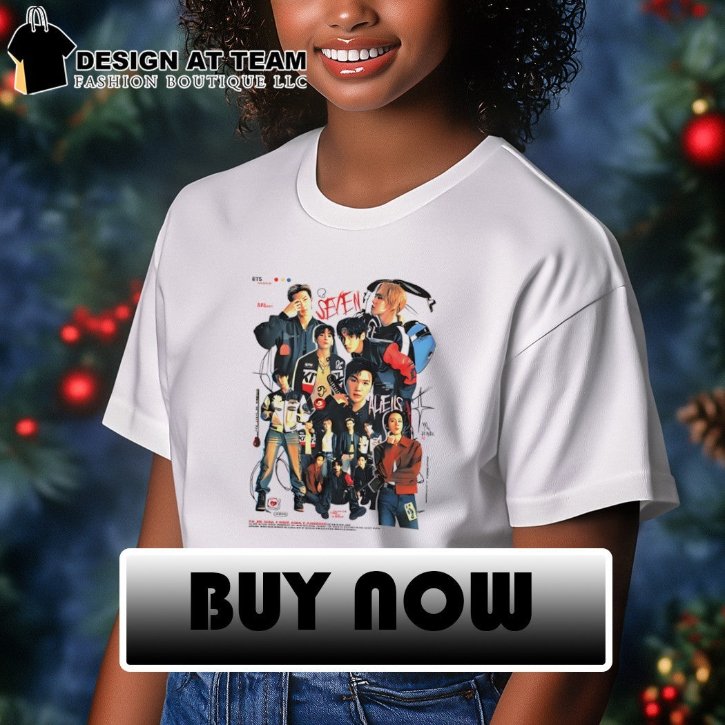 BTS Seven Alien graphic shirt