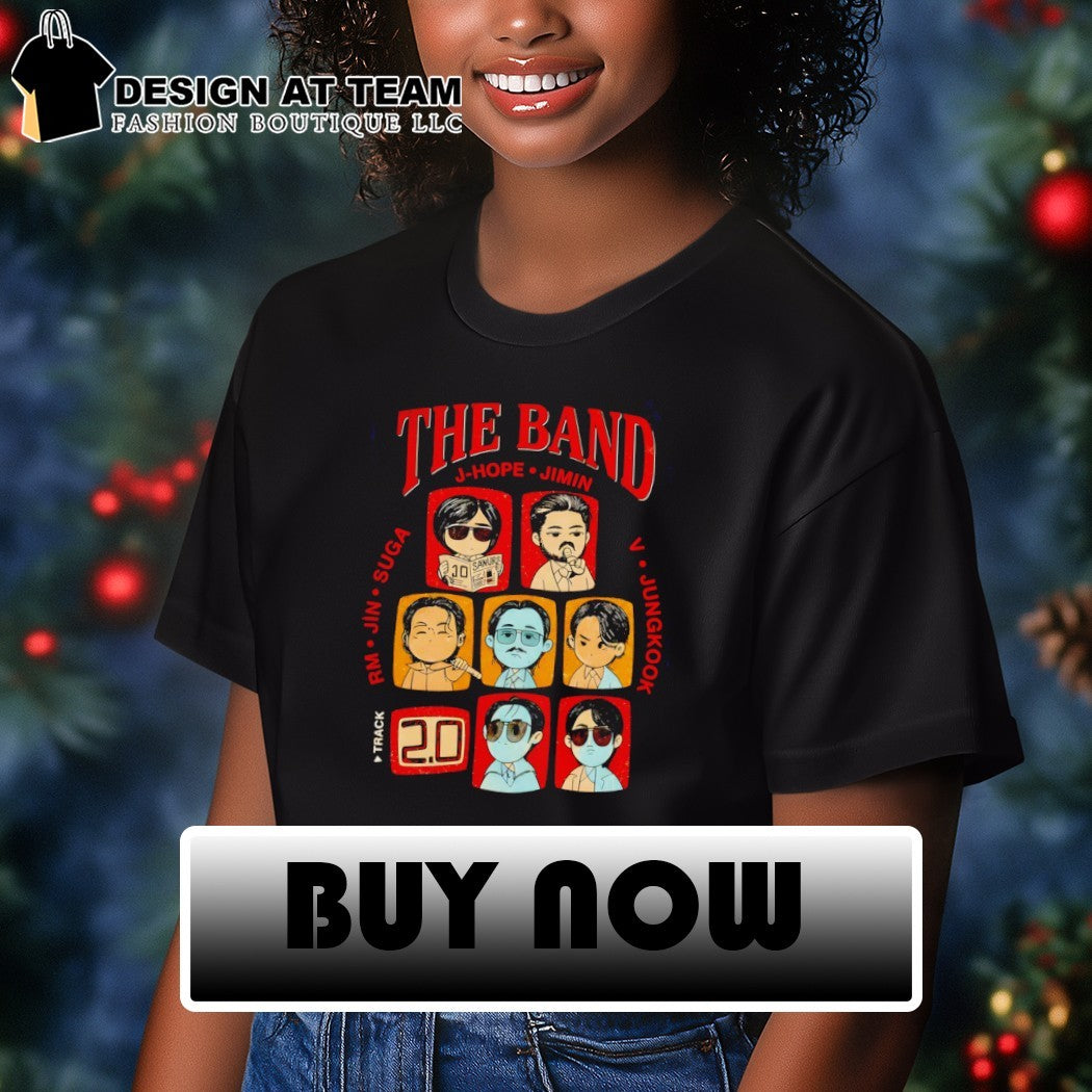 BTS World Tour Arirang The Band cute group graphic shirt