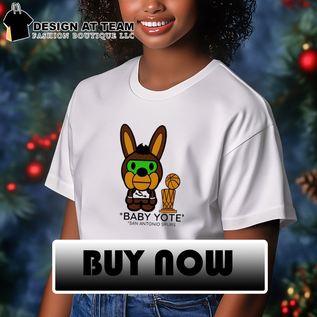 Baby Yote San Antonio Spurs Basketball Cup Playoffs NBA 2026 shirt