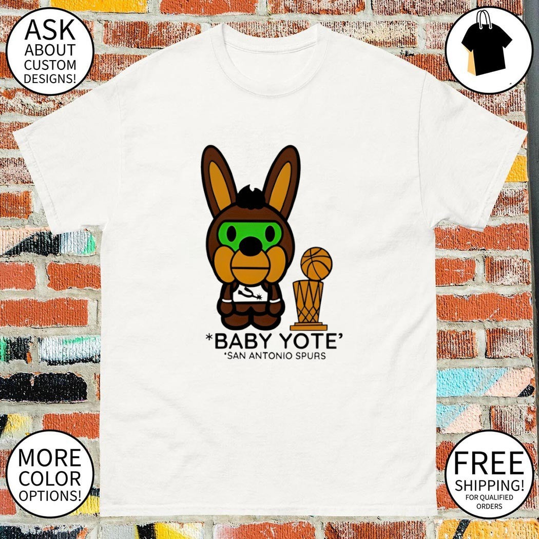 Baby Yote San Antonio Spurs Basketball Cup Playoffs NBA 2026 shirt