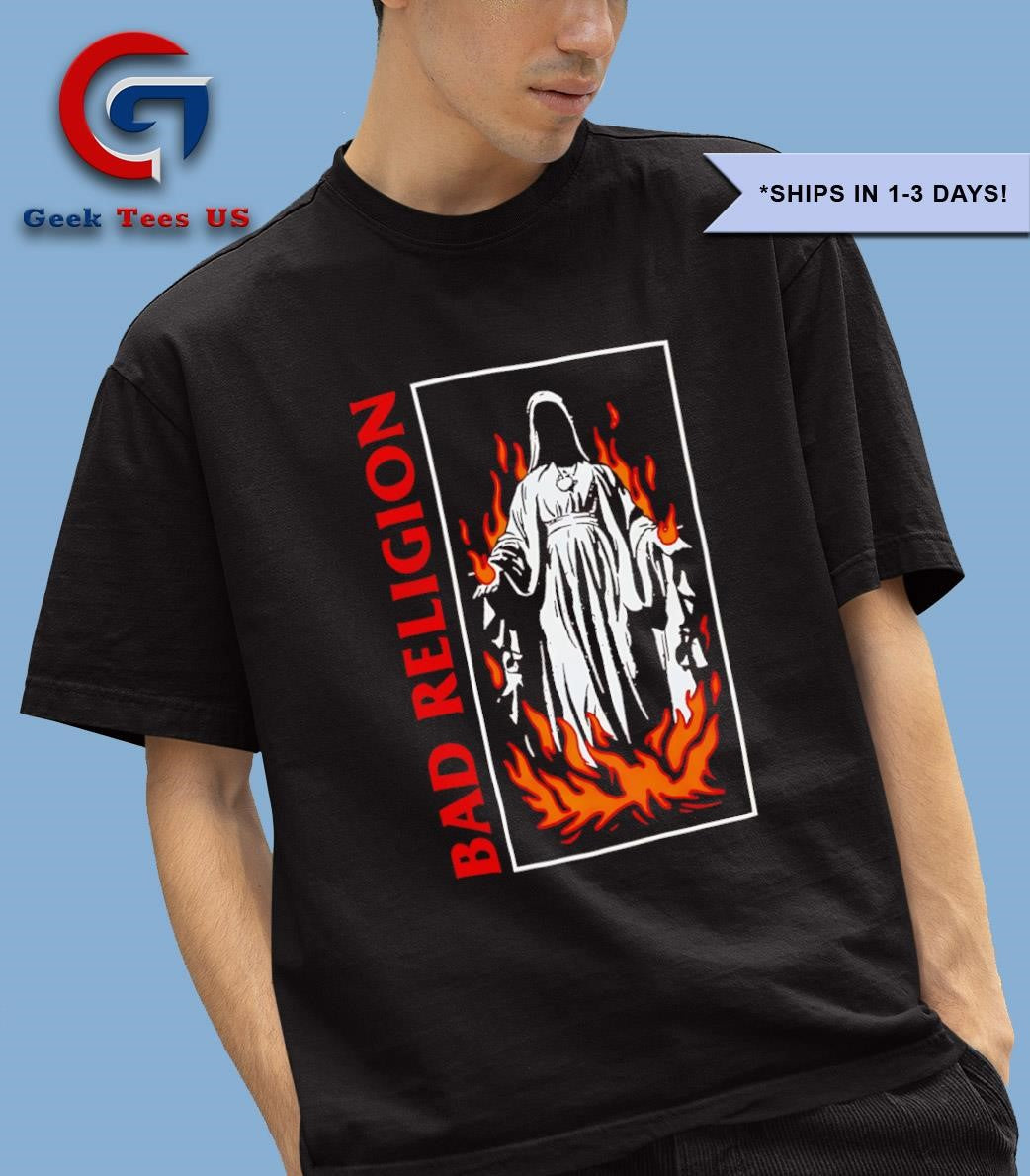 Bad religion flames shirt
