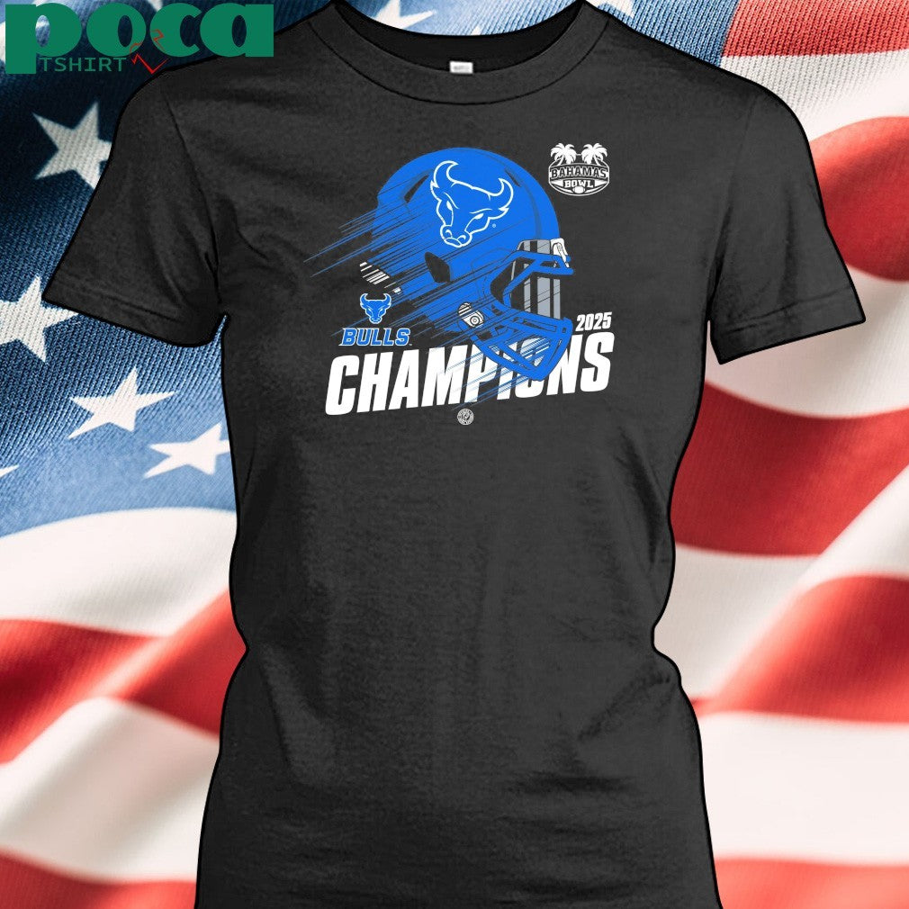 Bahamas Bowl Bulls CHampions 2025 Shirt