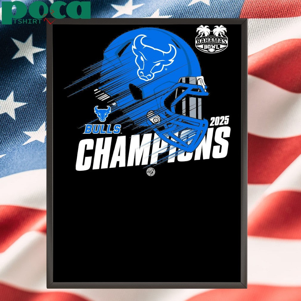 Bahamas Bowl Bulls CHampions 2025 Shirt