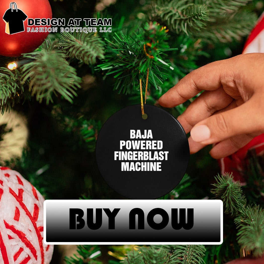 Baja Powered Fingerblast Machine shirt