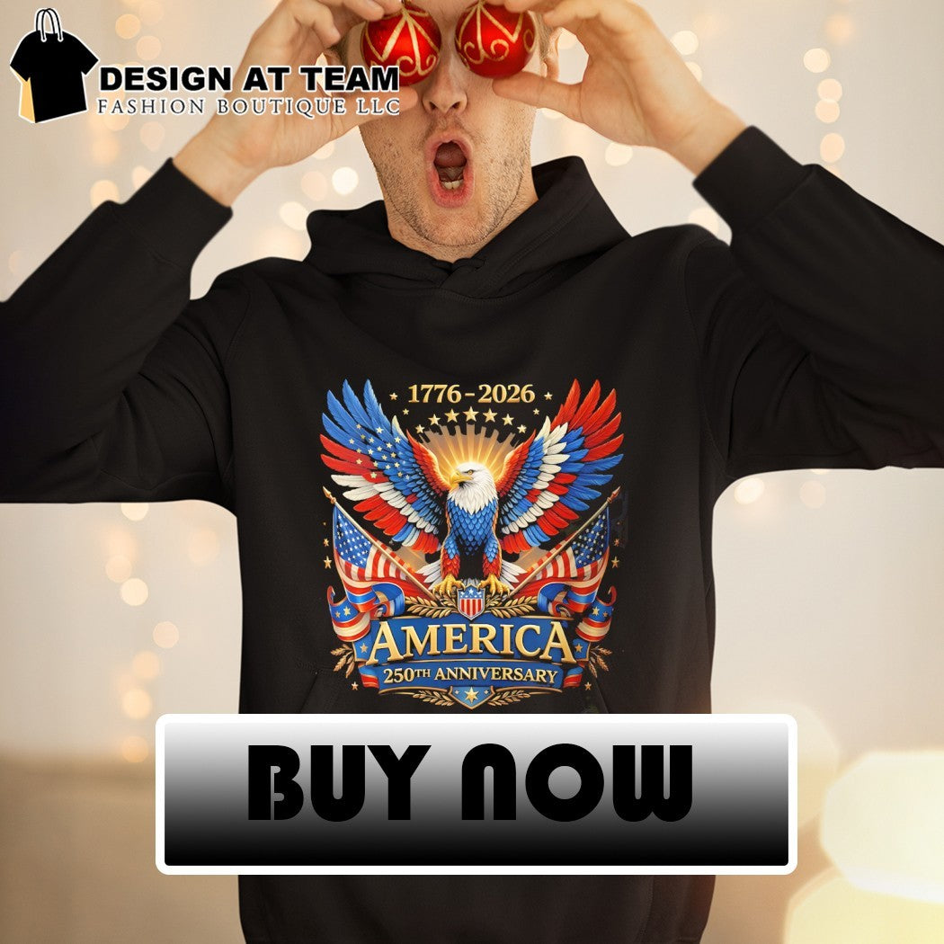 Bald Eagle America 250th Anniversary America Patriotic 1776 2026 shirt