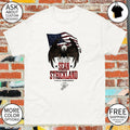 Bald Eagle Sean Strickland Full Violence American flag signature shirt