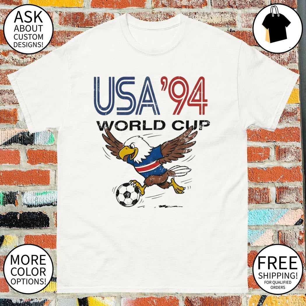 Bald Eagle Soccer Ball Apparel USA ’94 World Cup Fifa 2026 shirt