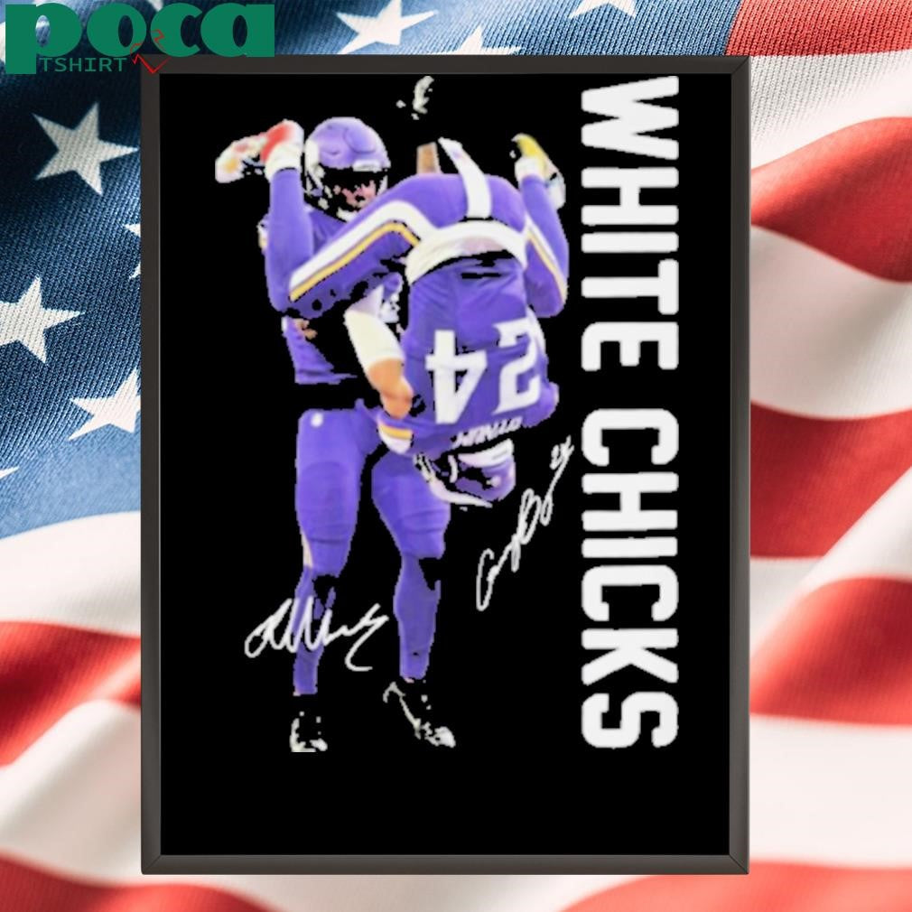 Baltimore Ravens White Chicks Signatures T Shirts