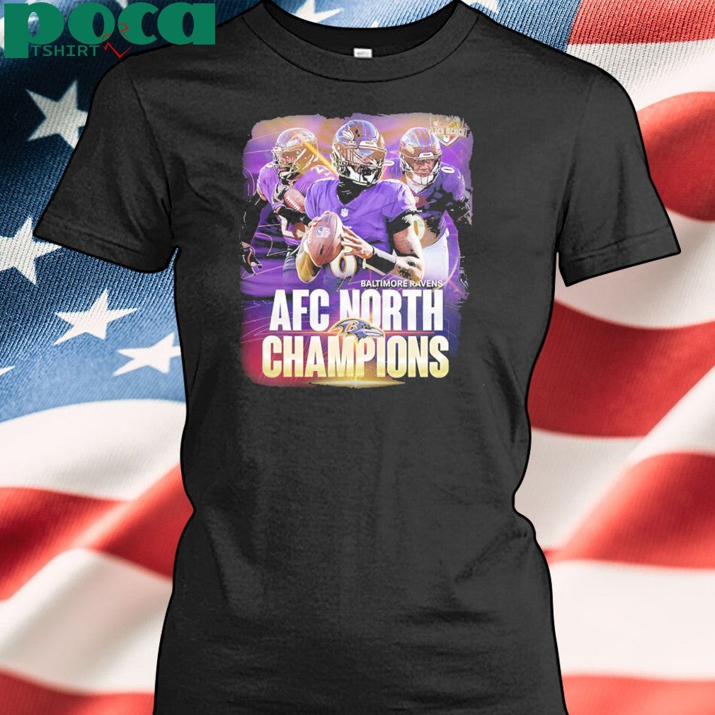 Baltimore Ravens Win The 2024 AFC North Division Champions Shirt